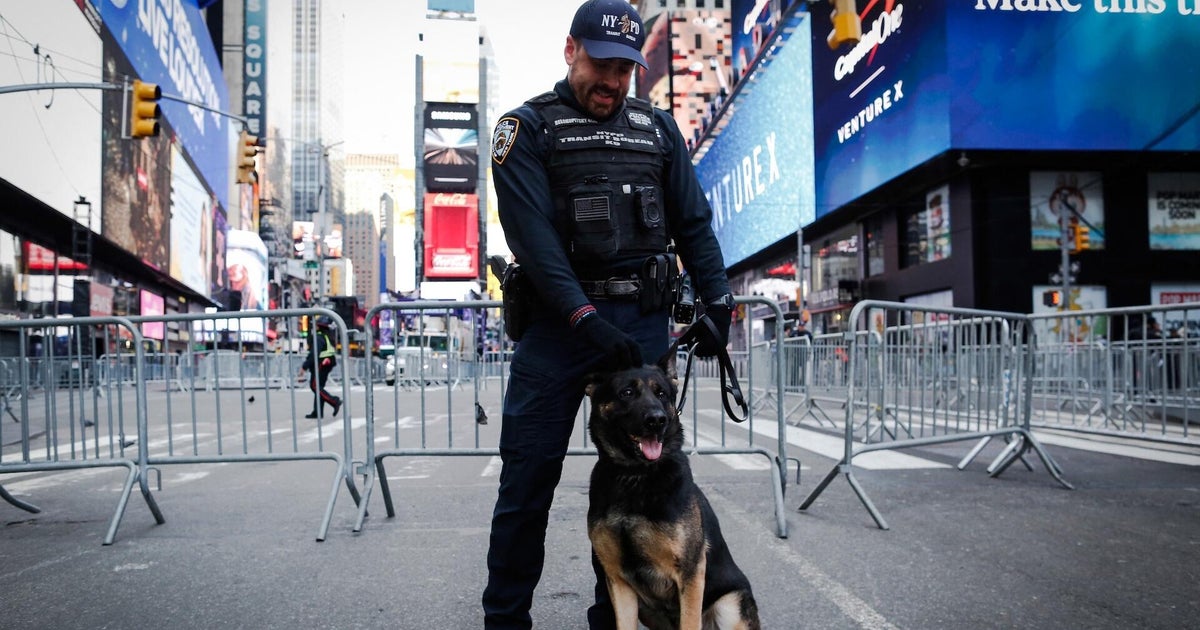 NYPD ramps up security as over 1 million expected in Times Square to ring in 2026