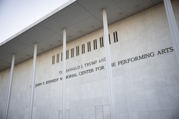 Donald Trump and John F. Kennedy Center 