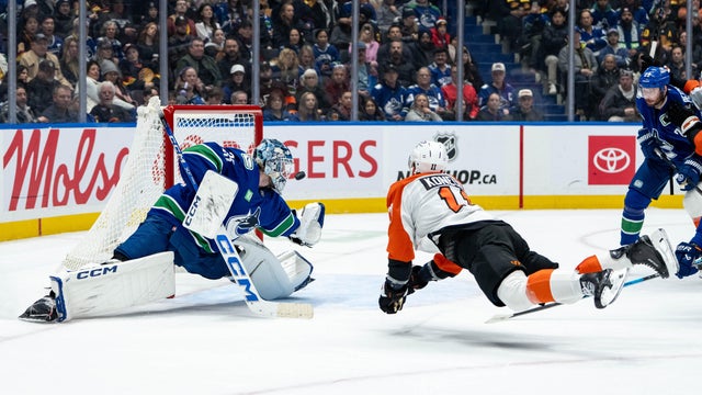 Flyers Canucks Hockey 