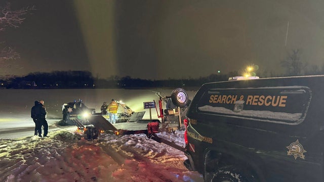 Snowmobiler, 71, rescued after falling through ice in Oakland County 