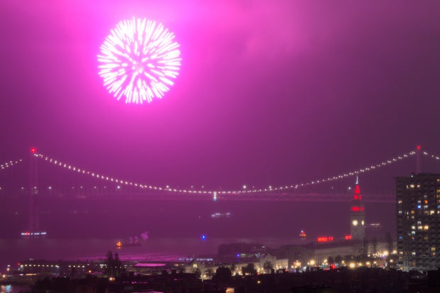 New Year celebrations in San Francisco 