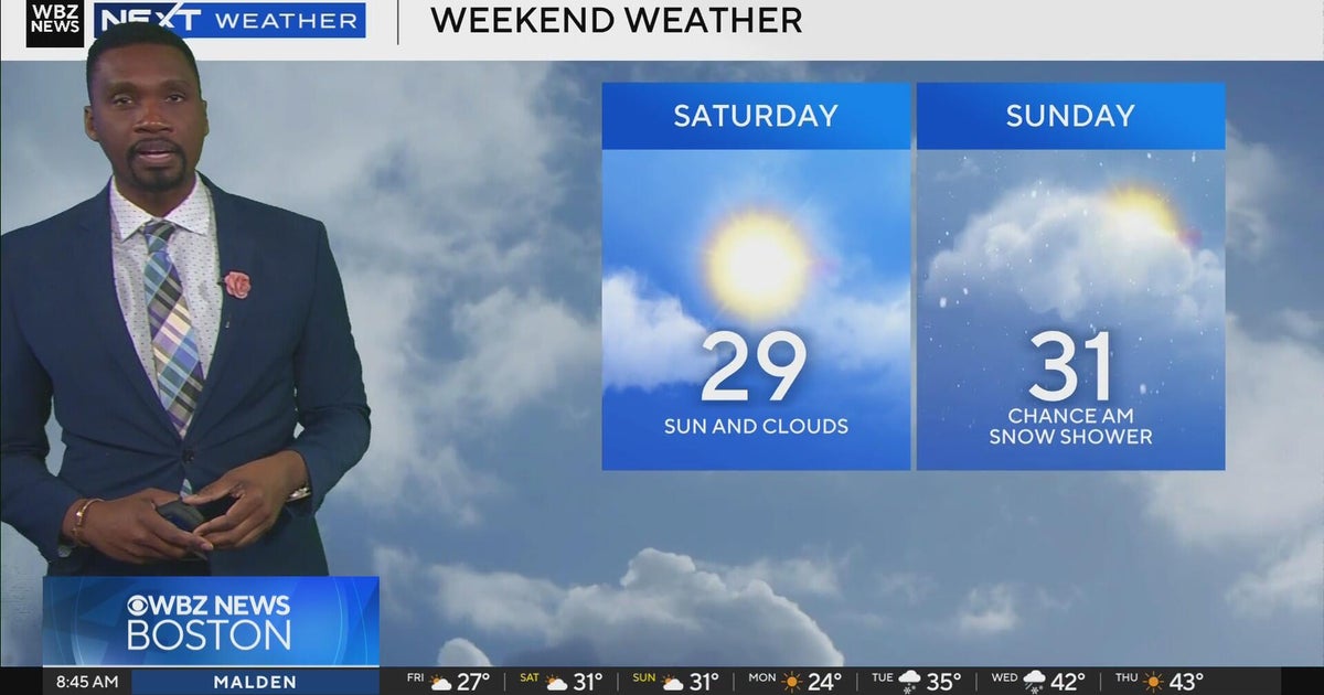 Next Weather: WBZ mid-morning forecast for January 2, 2026