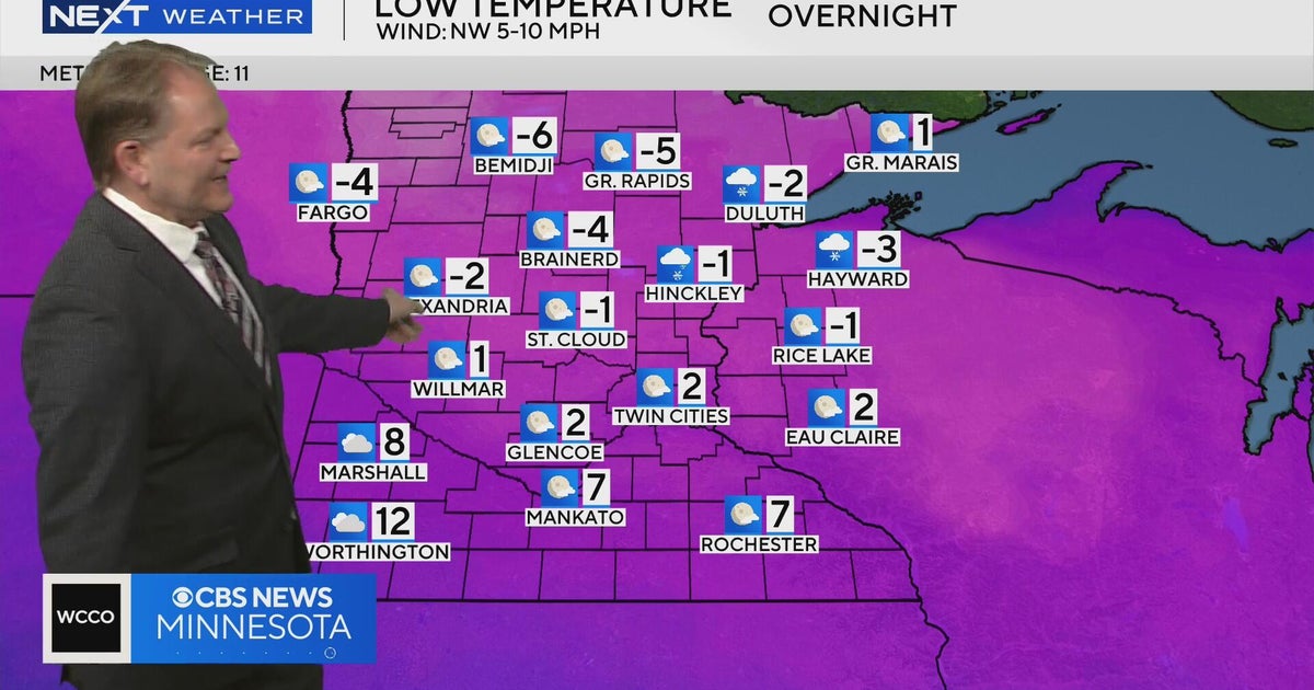 NEXT Weather: 6 p.m. report for Minnesota on Jan. 1, 2026