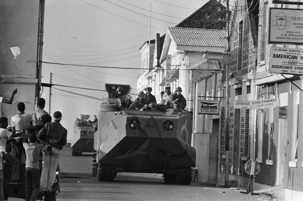 US Personnel Carrier in Grenada 