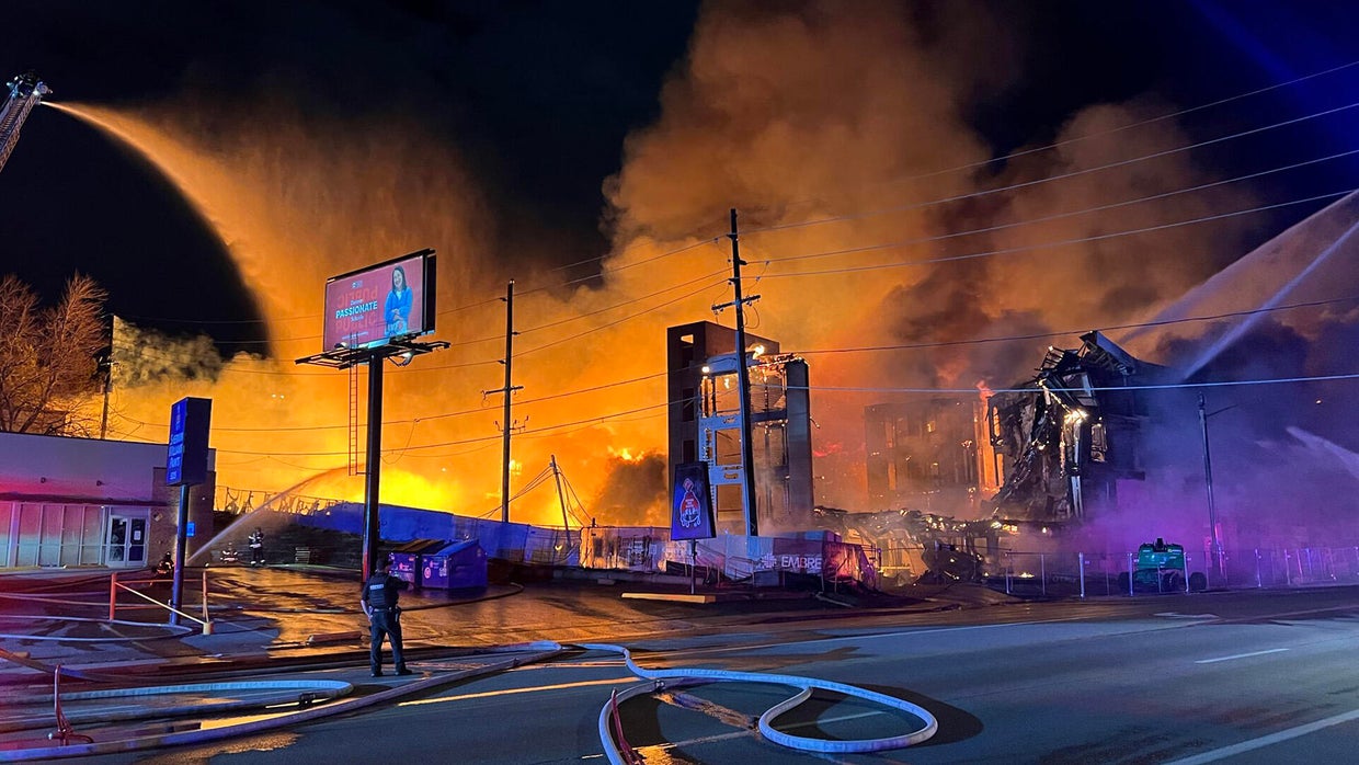 Denver fire at building under construction