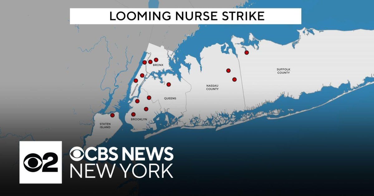 New York State Nurses Association issues 10-day strike notice to 15 NYC-area hospitals