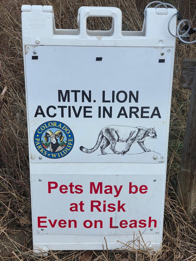 photo-of-mountain-lion-warning-put-up-by-colorado-parks-and-wildlife-following-reports-of-confrontations.jpg 