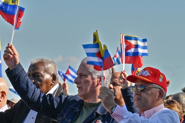 CUBA-VENEZUELA-US-CONFLICT-CRISIS 