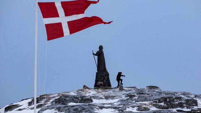 FILE PHOTO: The city of Nuuk ahead of the March 11 general election in Greenland 