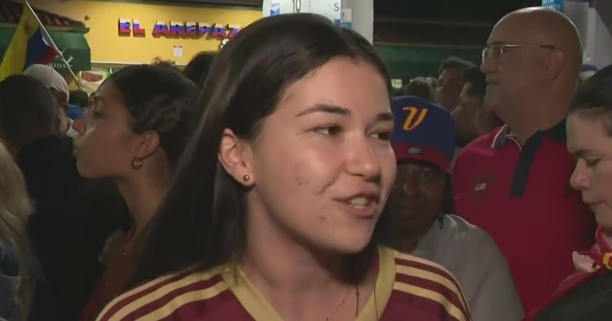 Venezuelans in South Florida call Maduro’s capture liberating - CBS Miami