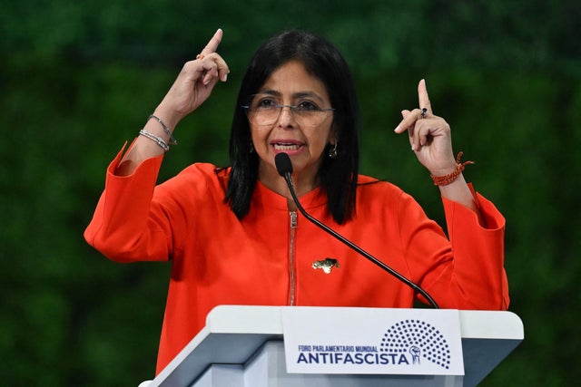 Venezuela's Vice President Delcy Rodriguez 