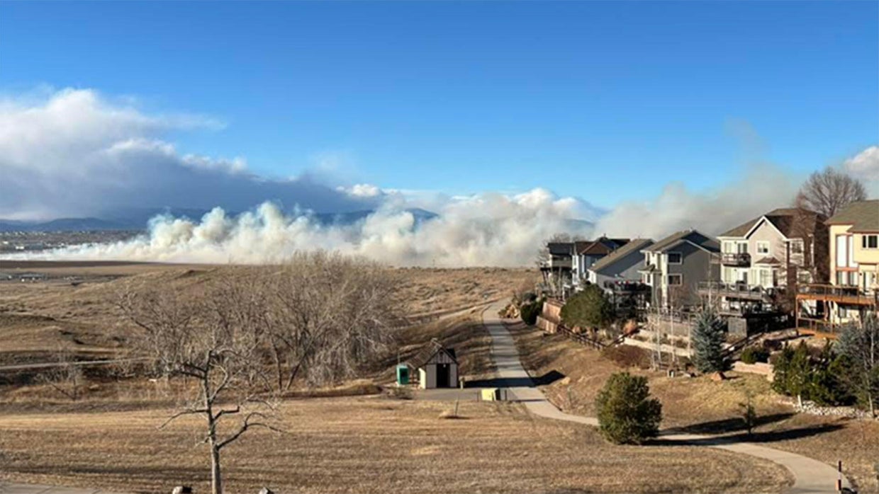 Wildfire contained near Broomfield-Boulder county line in northwestern ...