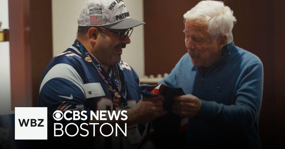 Massachusetts man surprised by being named Patriots Fan of the Year