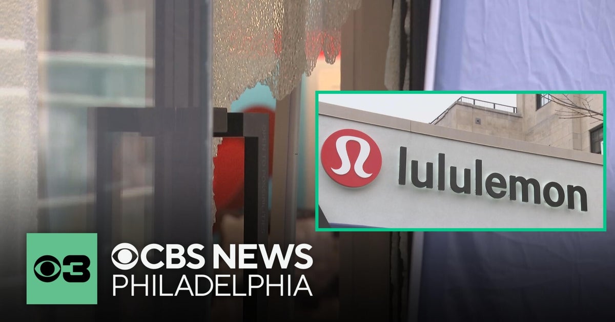 Glass broken in burglary at Lululemon in Ardmore's Suburban Square shopping center