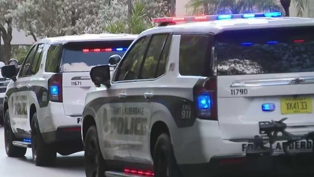 Police lights crime scene 