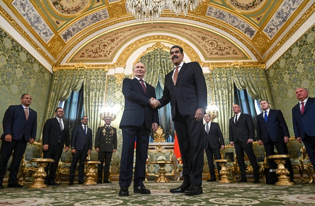 Vladimir Putin - Nicolas Maduro meeting in Moscow