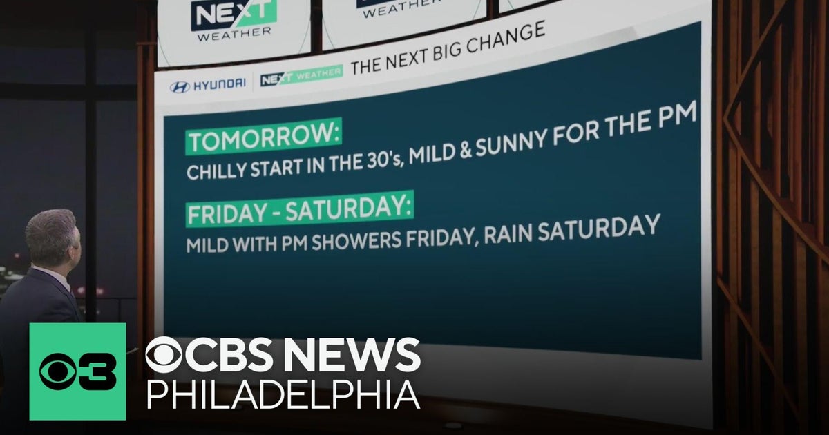 Partly cloudy Wednesday night, tracking rain in Philadelphia region ...