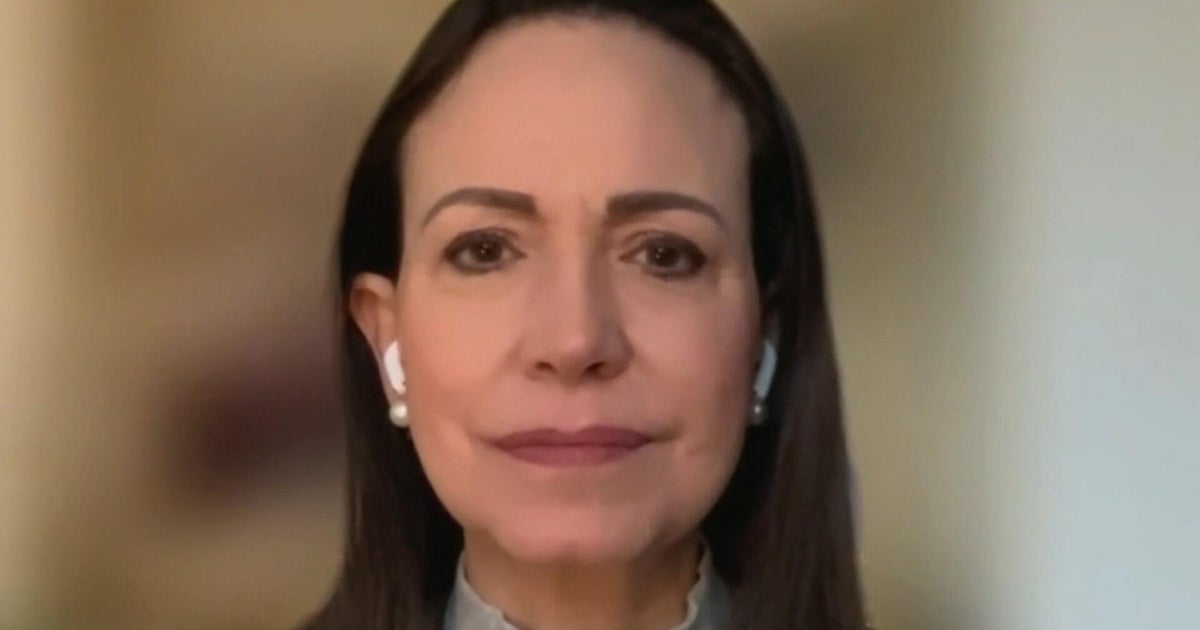 María Corina Machado says she's ready to lead Venezuela "as we have been mandated"