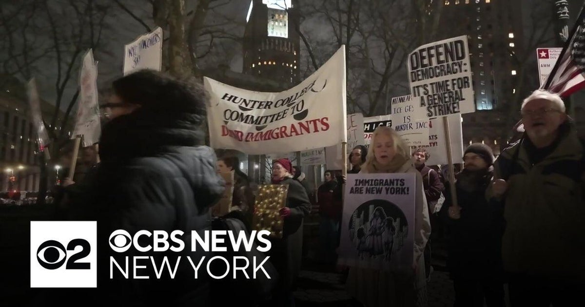 More ICE protests expected in NYC after Minneapolis shooting - CBS New York