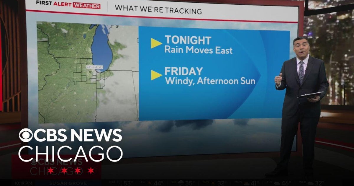Chicago weather: Rain tapers off overnight