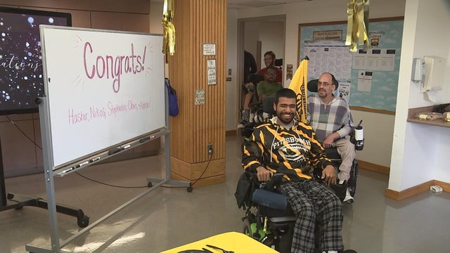 Students with physical disabilities get special send-off before attending Community College of Philadelphia 