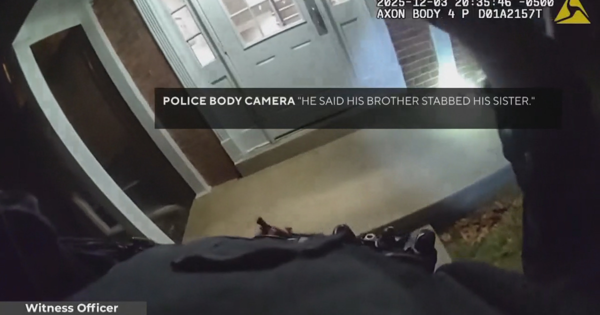 "Heartbroken" sister reacts to body camera video of brother shot, killed by Baltimore County police