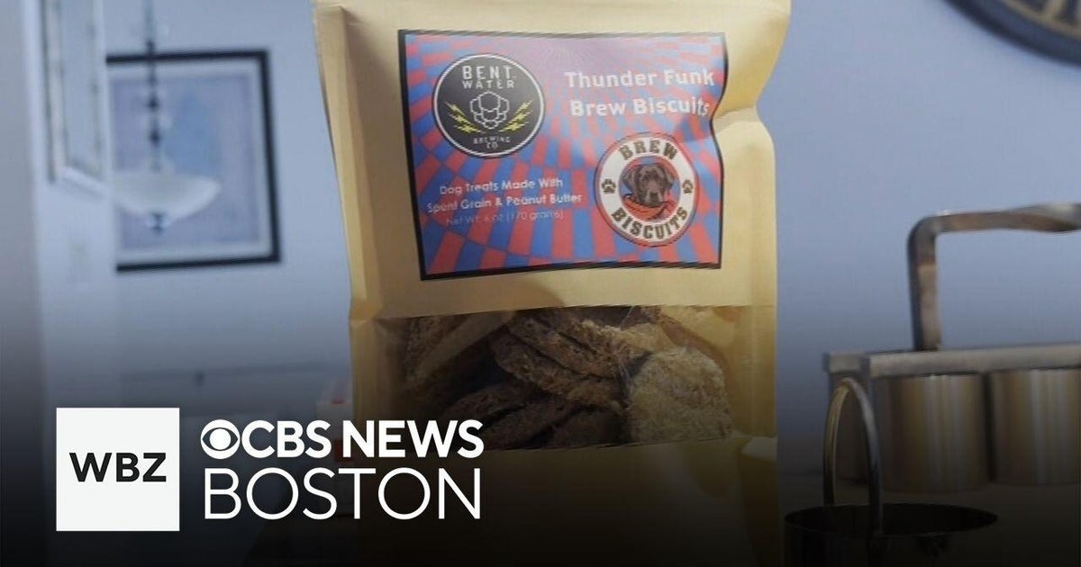 Brew Biscuits in Holden making nutritious dog treats out of grains previously used in breweries