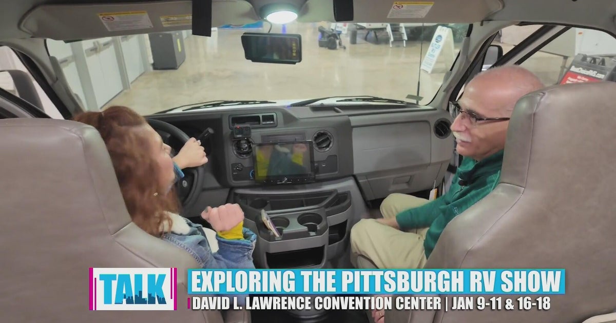 Heather tours models at Pittsburgh RV Show - CBS Pittsburgh