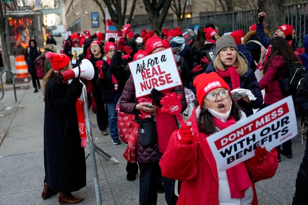 NYC Nursing Strike 