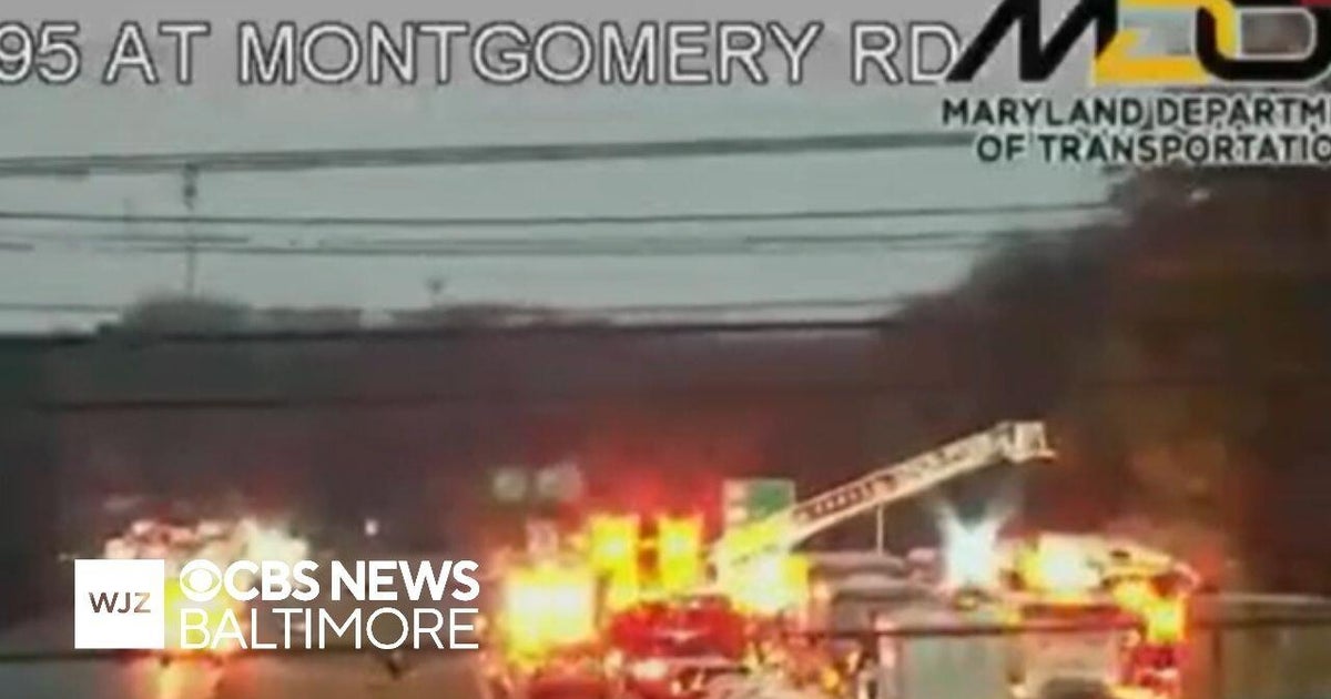 1 dead, several injured in crash on I-95 in Howard County - CBS Baltimore