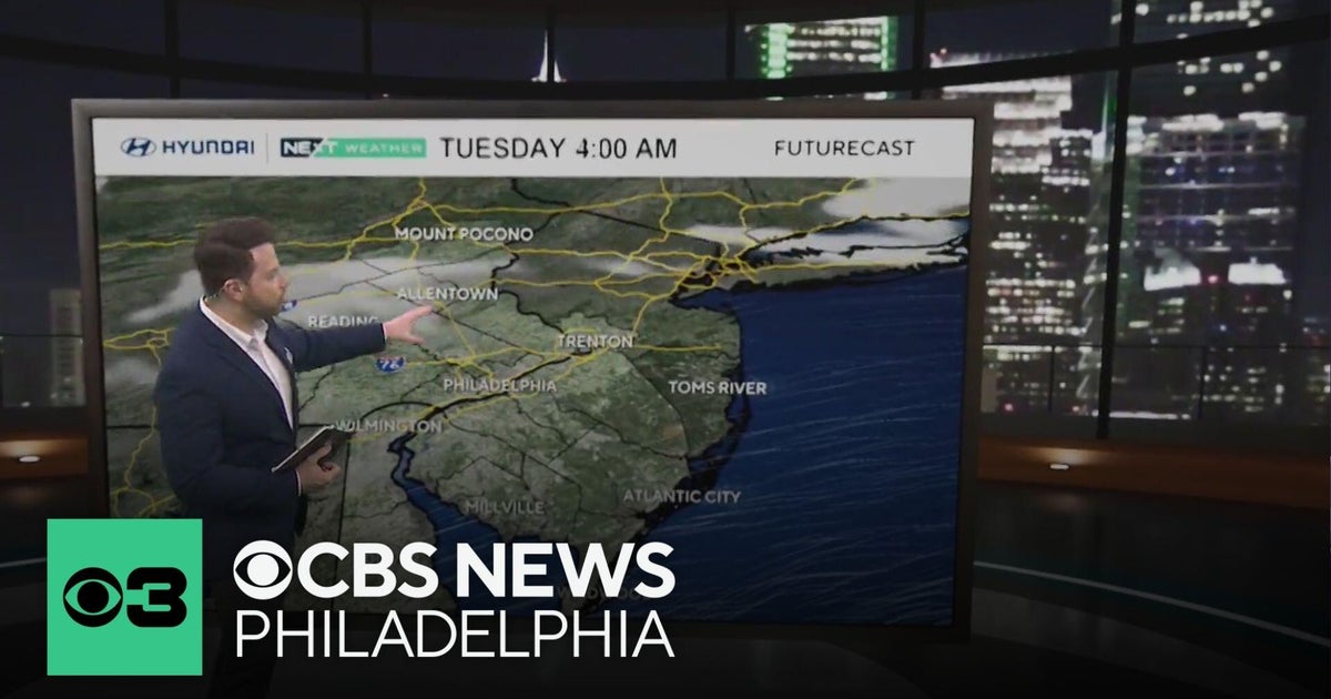 Milder Tuesday in Philadelphia region