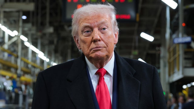 President Trump Tours Ford Rouge Complex In Michigan 