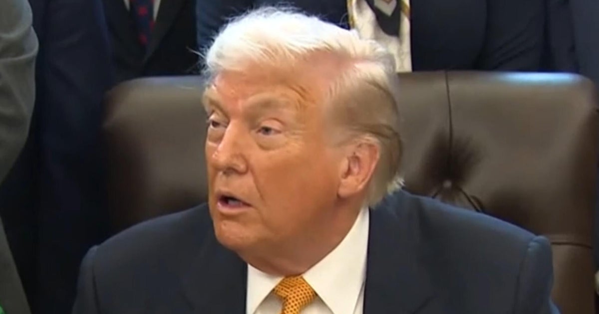 Trump says U.S. was told "the killing in Iran is stopping"