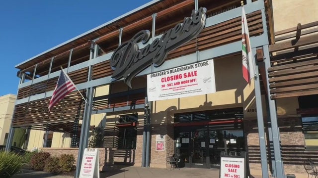 The storefront of Draeger's Market in Danville 