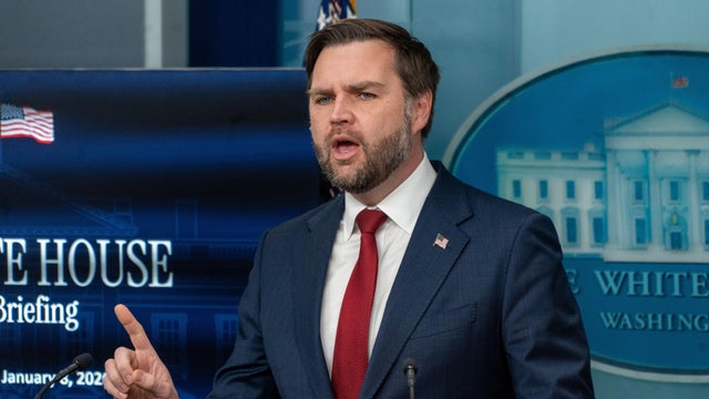 U.S.-WASHINGTON, D.C.-WHITE HOUSE-JD VANCE-VENEZUELA-PRESS BRIEFING 