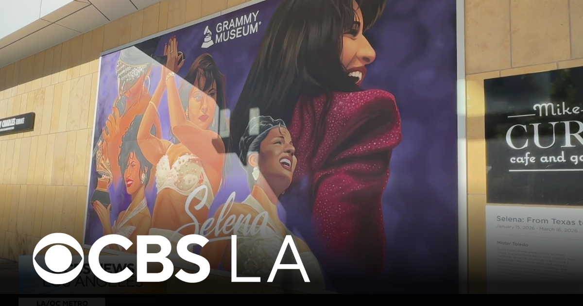 New exhibit at Grammy Museum in downtown LA gives inside look at renowned singer Selena