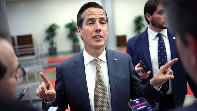 Senate Lawmakers Address The Media After Their Weekly Policy Luncheons 