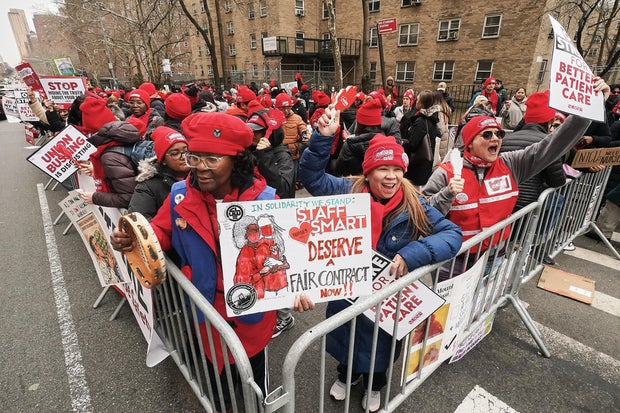 NYC Nursing Strike 