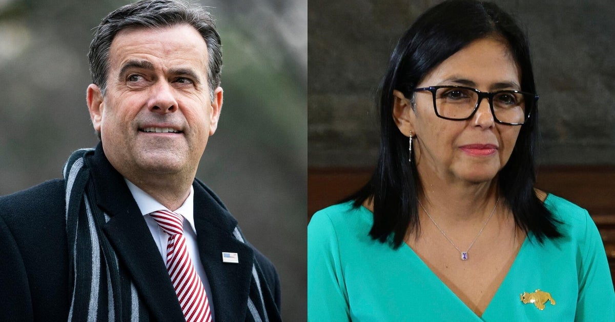 Why CIA Director John Ratcliffe traveled to Venezuela to meet with Delcy Rodríguez