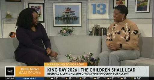 The Reginald F. Lewis Museum offers family program to celebrate MLK Jr. Day