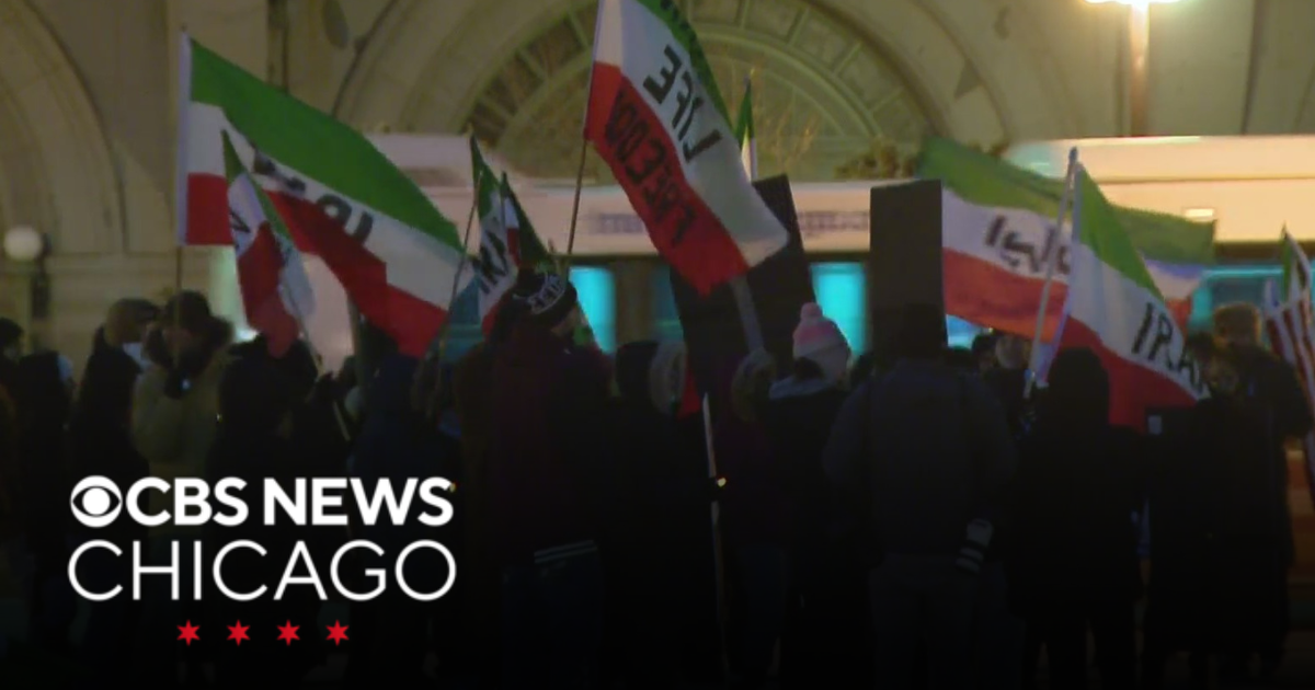 Chicago's Iranian community held protest amid unrest in Iran