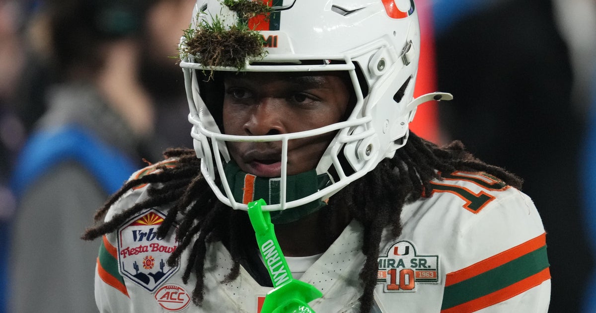 Wide receiver, Nat Moore Trophy winner Malachi Toney’s rapid rise has Miami Hurricanes on the brink of a national title