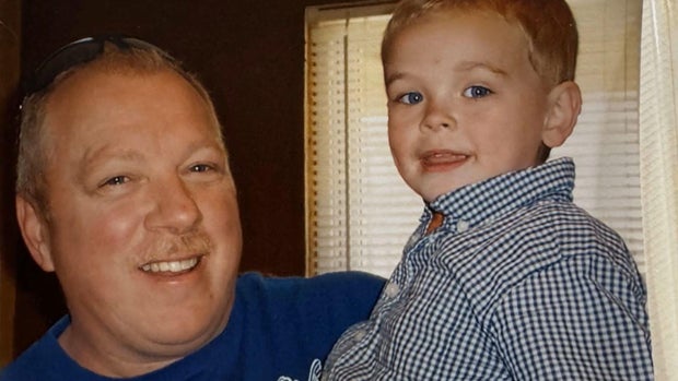 Bruno Rocuba and grandson 