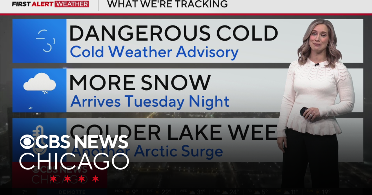 Dangerous cold on Monday in Chicago - CBS Chicago