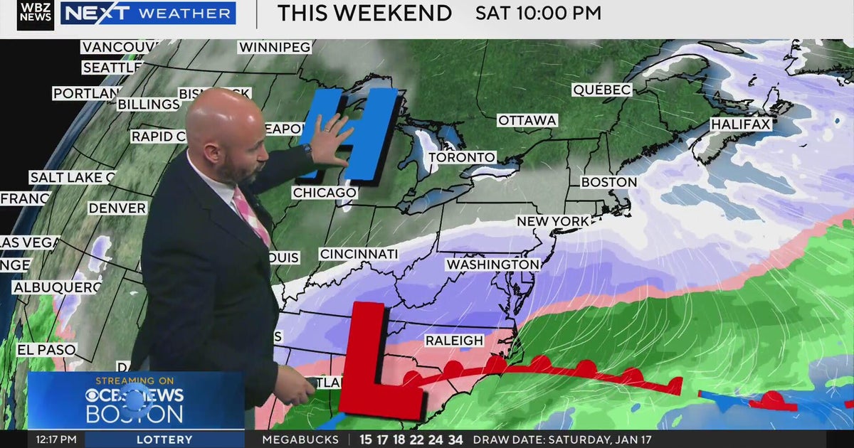 Next Weather: WBZ midday forecast for January 19, 2026