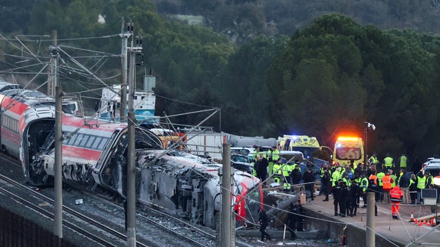 Two high-speed trains derail in Spain 