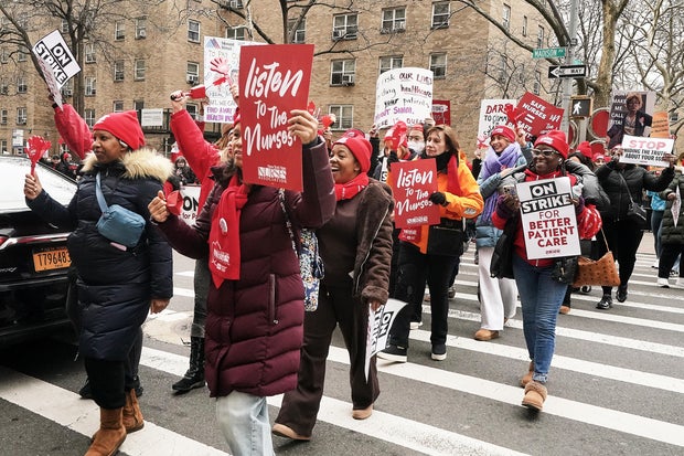 NYC Nursing Strike 