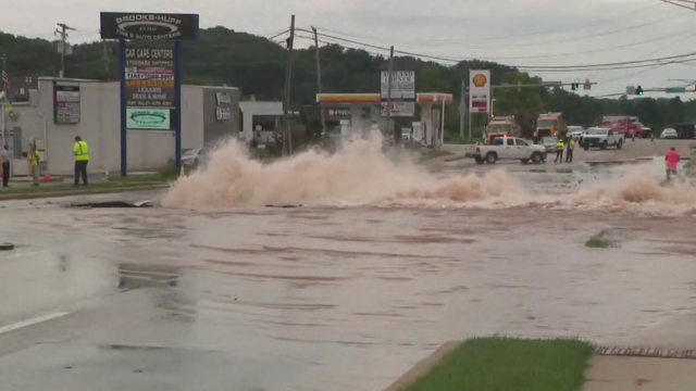 July 2024 Baltimore County Watermain Break 