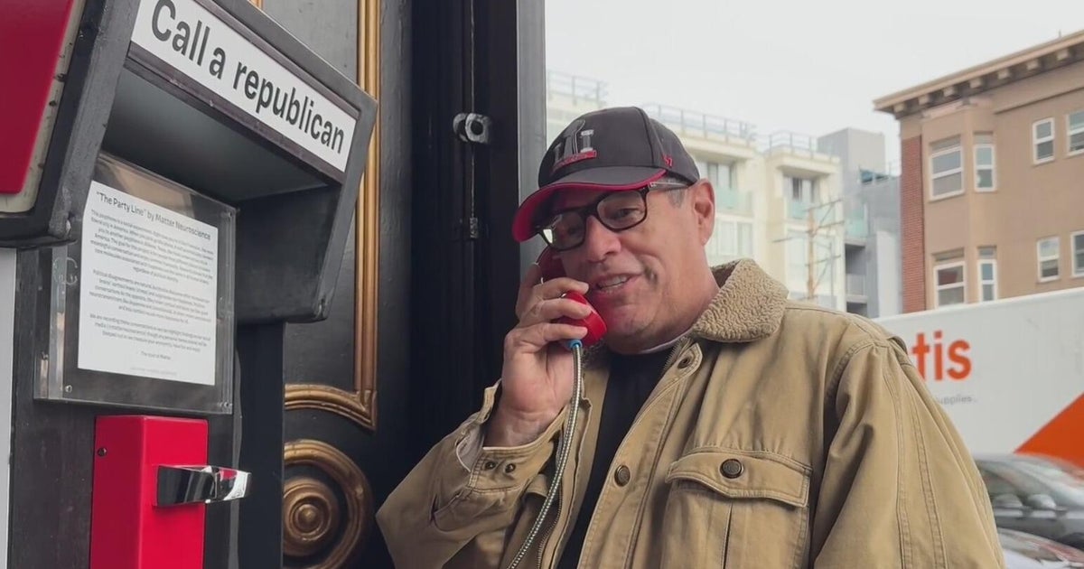 Phone booth in San Francisco lets people “call a Republican” in Texas
