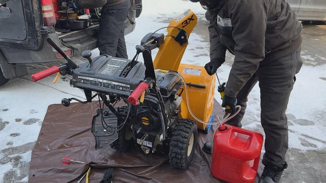 Snowblower repair 